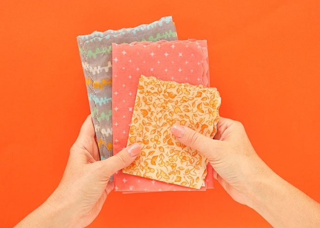 How long does beeswax-coated fabric last as wrap