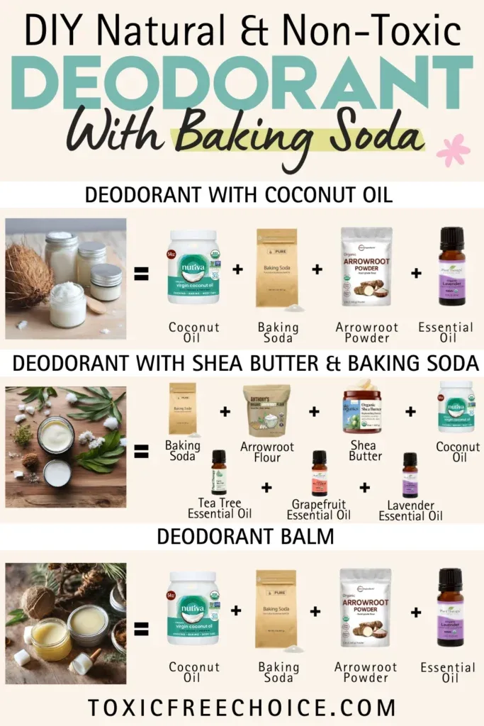 baking soda vs baking soda free deodorant