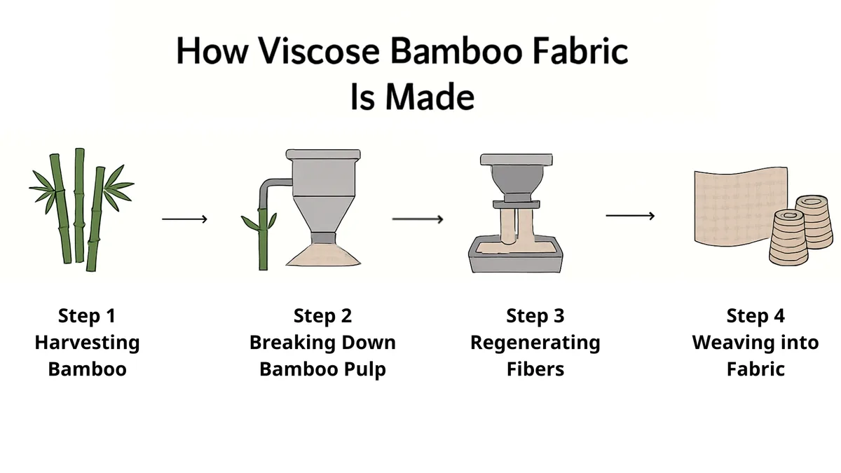 bamboo viscose chemical processing