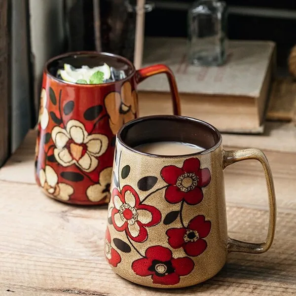 cracked ceramic mug