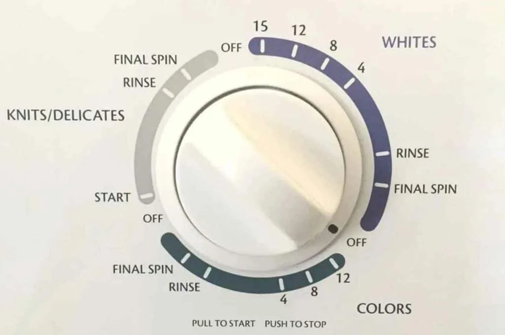 diaper wash cycle diagram