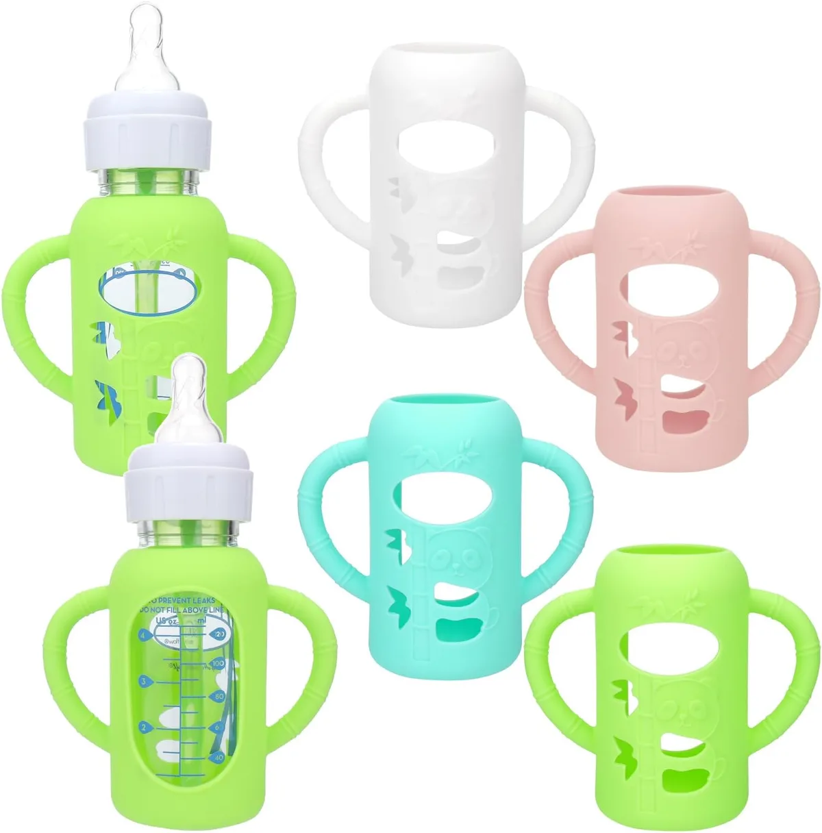 glass baby bottles product photo