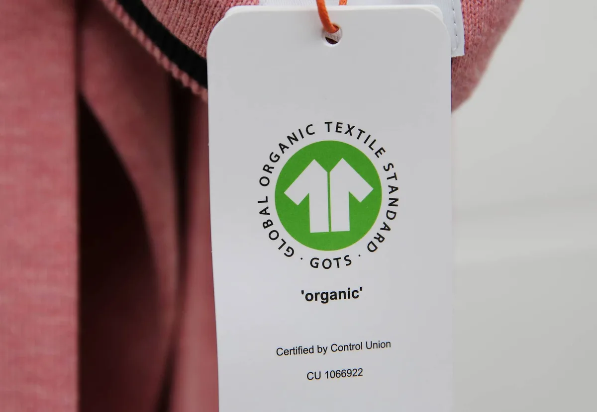 GOTS certification label