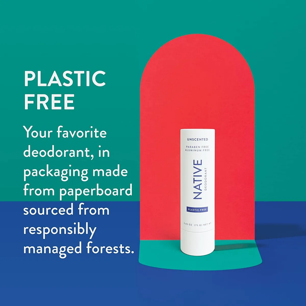 native plastic free deodorant