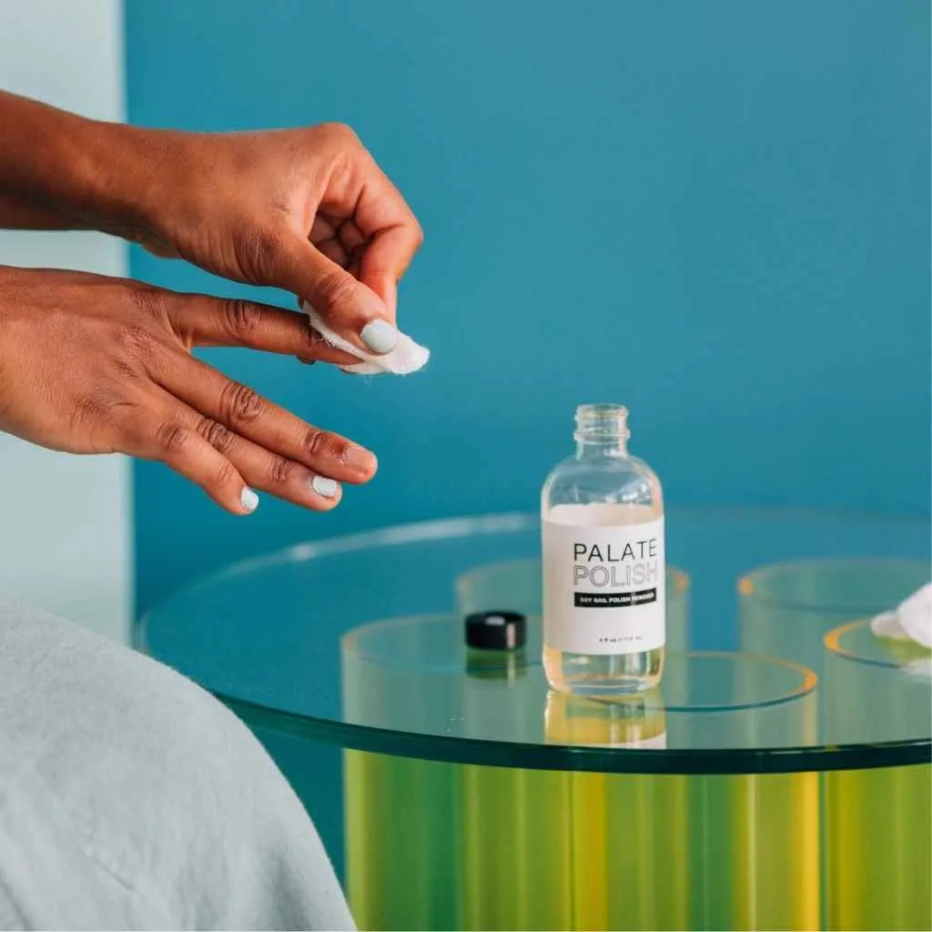 soy-based nail polish remover